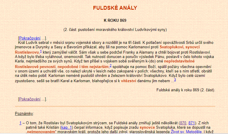 Z dobového tisku -rok před události